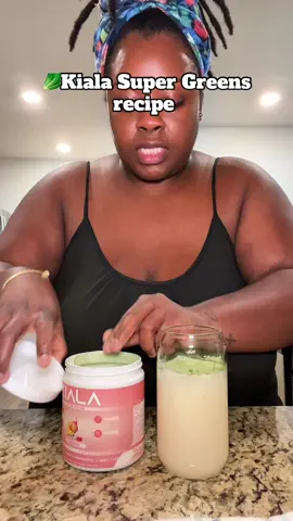 Replying to @NikkiRenee.22 I have been using coconust water or pineapple juice #kialanutrition #kialanutritiongreens #supergreens #debloat #fatigue #greens #kiala #bestsupergreens #resultsmayvary #tiktokshopcybermonday #tiktokshopblackfriday #tiktokshopholidayhaul #creatorboostcamp #treasurefinds 