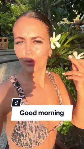 Good morning from sunny Dubai ☀️ 🌺 #goodmorning #dubai #sun #holiday #beach #fyp #motherhood #mumtok 