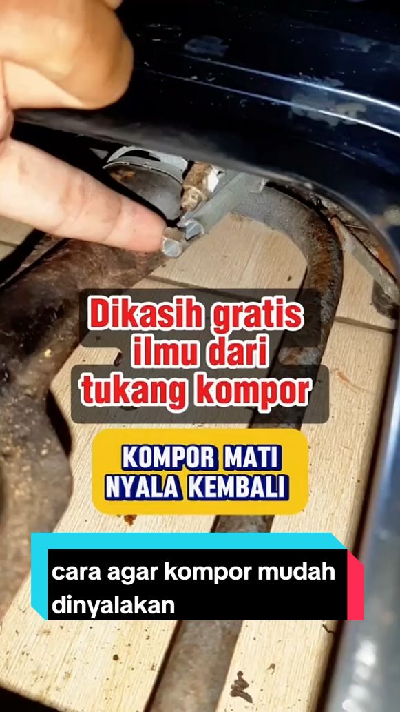 Cara atasi kompor yg susah nyala #fyp  #infoteknik  #solusialternatif  #infomenarik  #tipsandtricks  #semogabermanfaat 