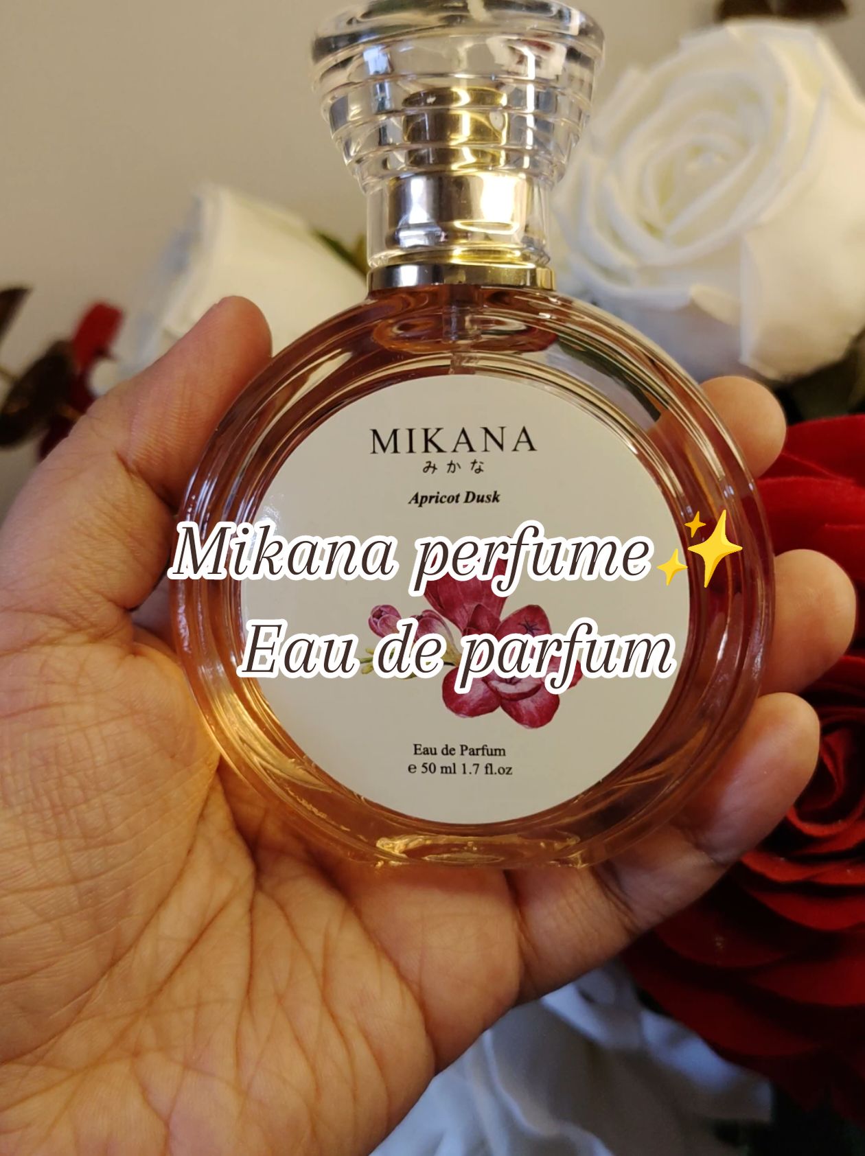 Mikana blossom bliss, long lasting perfume.  #perfume #perfumetiktok #eaudeparfum #mikana #affordable #affiliate 