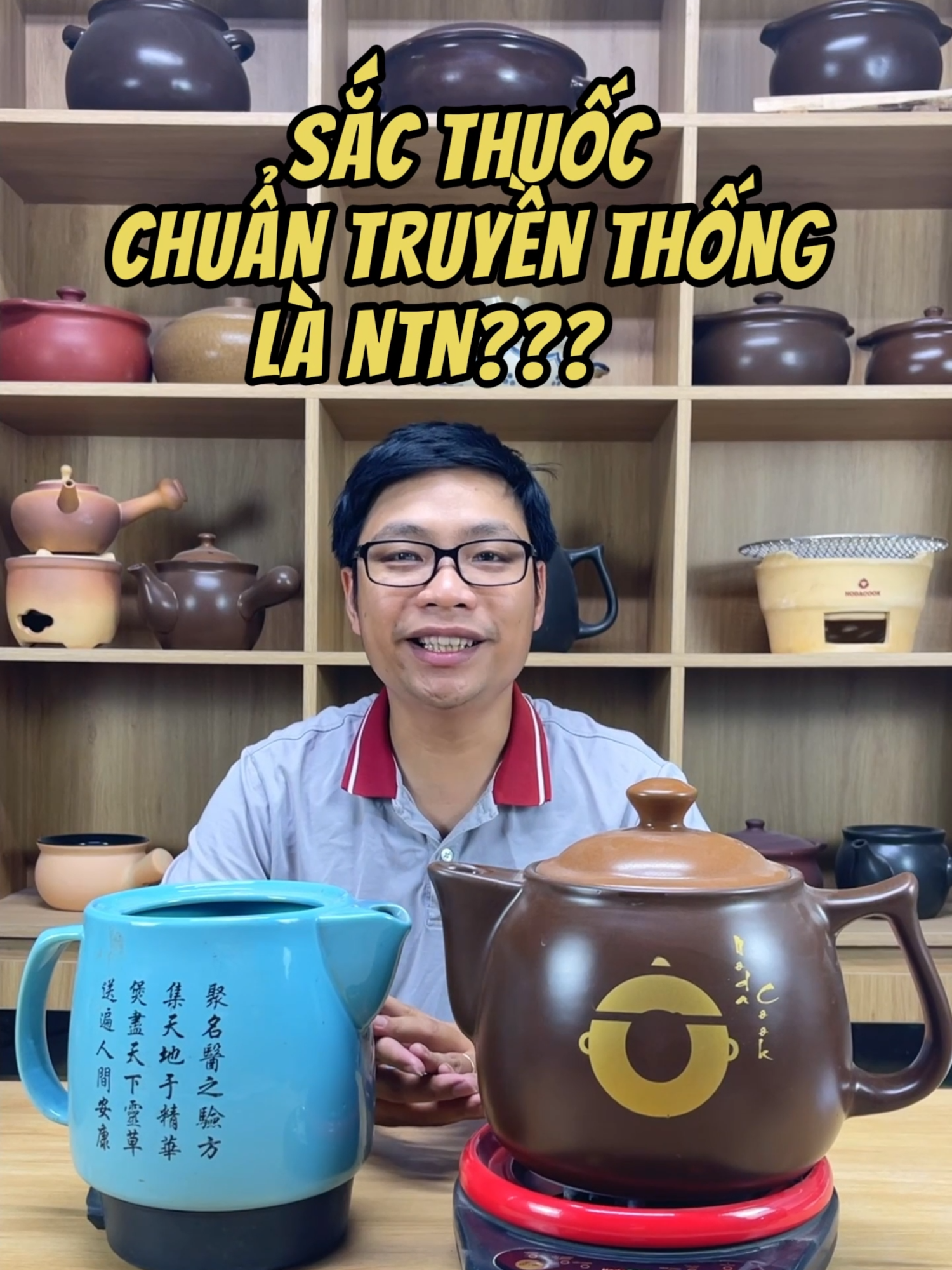 Sắc thuốc chuẩn truyền thống là như thế nào? Lựa chọn Ấm sắc thuốc điện như nào để đảm bảo dược tính bài thuốc. #dogiadung #sacthuoc #amsacthuoc #amsacthuocdien #amsacthuocbac #nodacook #gombattrang