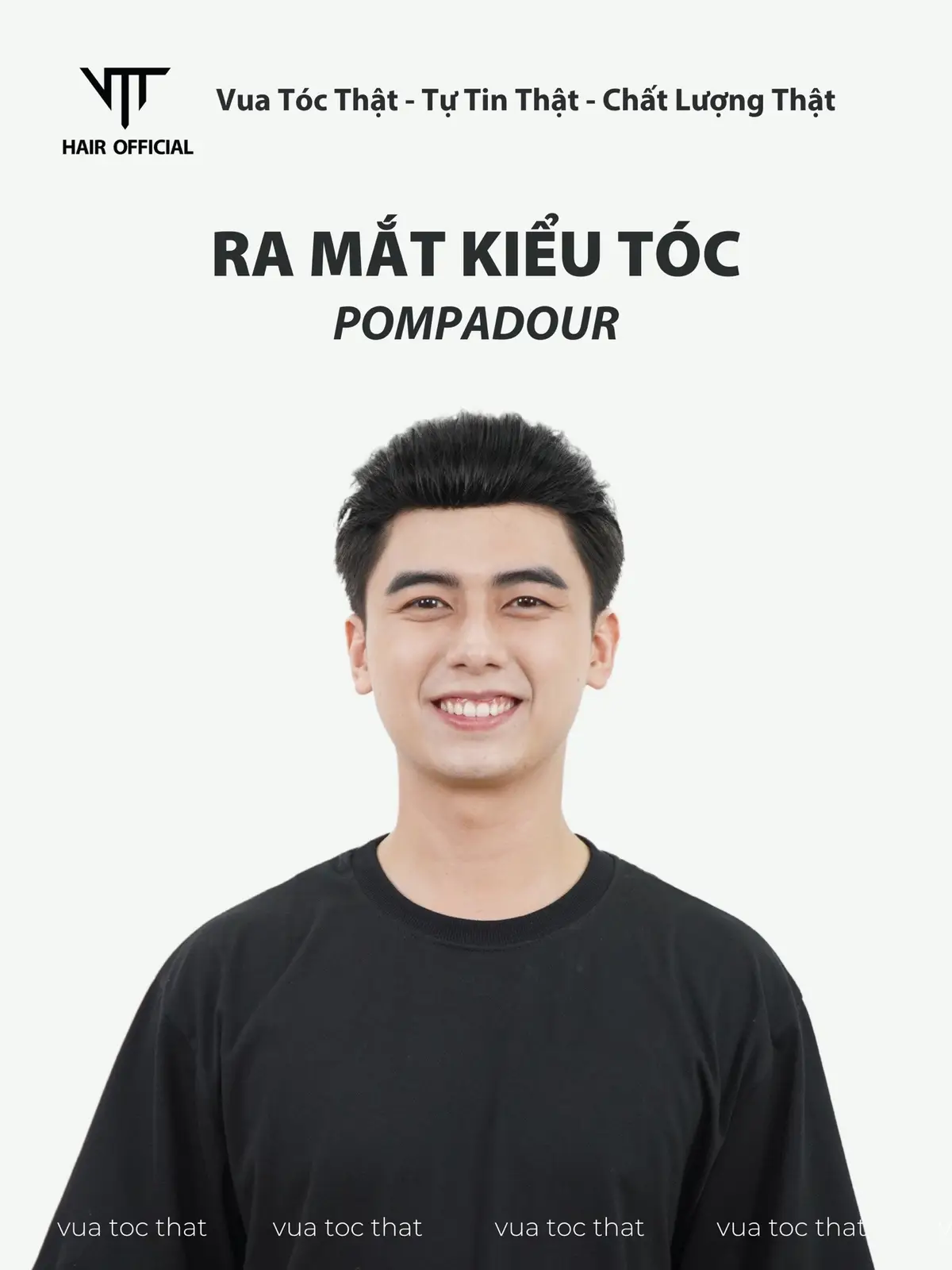 Pompadour - kiểu tóc huyền thoại giúp phái mạnh thêm phần lịch lãm và cuốn hút! 💈 Một chút cổ điển pha hiện đại, sẵn sàng để bạn trở thành tâm điểm? Thử ngay Pompadour để nâng tầm phong cách! 🔥 #Pompadour #TocNamDep #ClassicStyle #MenHairstyle #PhongCachNam #LichLam #TocPompadour #MensHair #HaircutForMen #TocNam