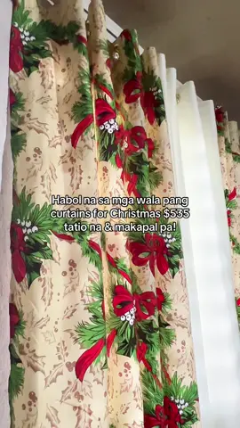 ths Christmas Curtain way cheaper than other shop!! #homedecor #christmasdecor #christmascurtain #ringcurtain #christmastheme #3in1curtain 