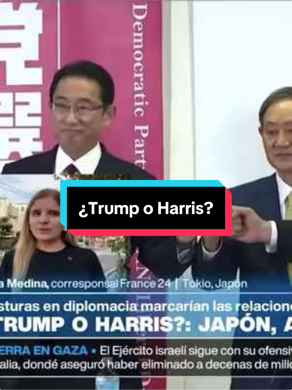 Trump o Harris: ¿qué le conviene a Asia? 🌏🤔 Las elecciones en Estados Unidos 🇺🇸 se realizarán el próximo 5 de noviembre y en el programa especial de Así es Asia en France 24, analizamos 🌐 cómo las posibles políticas exteriores de cada candidato podrían impactar el continente. 🗳️ ¿Te gustaría verlo? 👀 Déjame la palabra “Asia” en los comentarios y te envío el link 🔗 #france24 #trump #harris #japón #eleccionesenEEUU #tiktokviral #parati #fypシ゚ #eleccionesjapón 