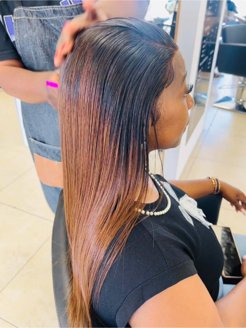 Glueless Ombre Vietnamese Wig😍🔥🥵 #fyp #fypシ゚ #sama28 #trending #longhair #naturalhair #shorthair #drycurls #fingerwaves #hair #wigs #pixiecuts #bobcutstyle #hairgoals #hairtransformation #hairstyle #midrand #no1 #salon #blackgirlmagic 