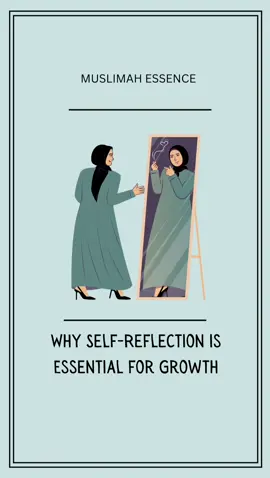 Self-reflection is a powerful tool for personal growth  In this video, learn how the Prophet Muhammad (peace be upon him) emphasized the importance of reflecting on our actions and intentions to get closer to Allah. Call to Action: How do you practice self-reflection? Share your tips below!    #SelfReflection #PersonalGrowth #IslamicTeachings #MuslimWomen #ProphetMuhammad #SpiritualJourney #fy #fyp #MuslimCommunity