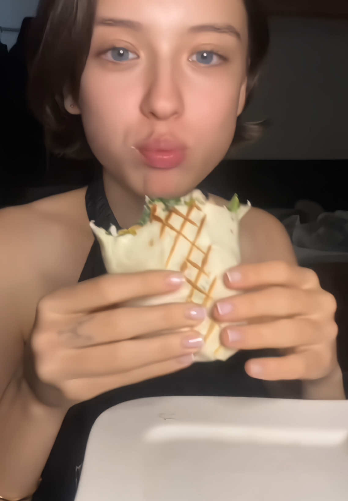 -  ·｡ ༘┊free eating vc, that wrap looks so good┊𝗡 𝗢 𝗿𝗲𝗽𝗼𝘀𝘁𝘀 ! - ◟̆◞̆ яєq : ılı.ıllı.┊vc : nft ┊#eatingvc #freevc #freevcs #eating #vcs #mukbang #fancam #blowthisup   I 