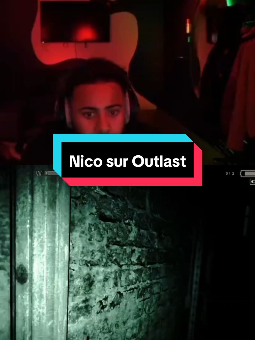 Nico sur Outlast c'est quelque chose 😂  #outlast #horror #nico #twitch