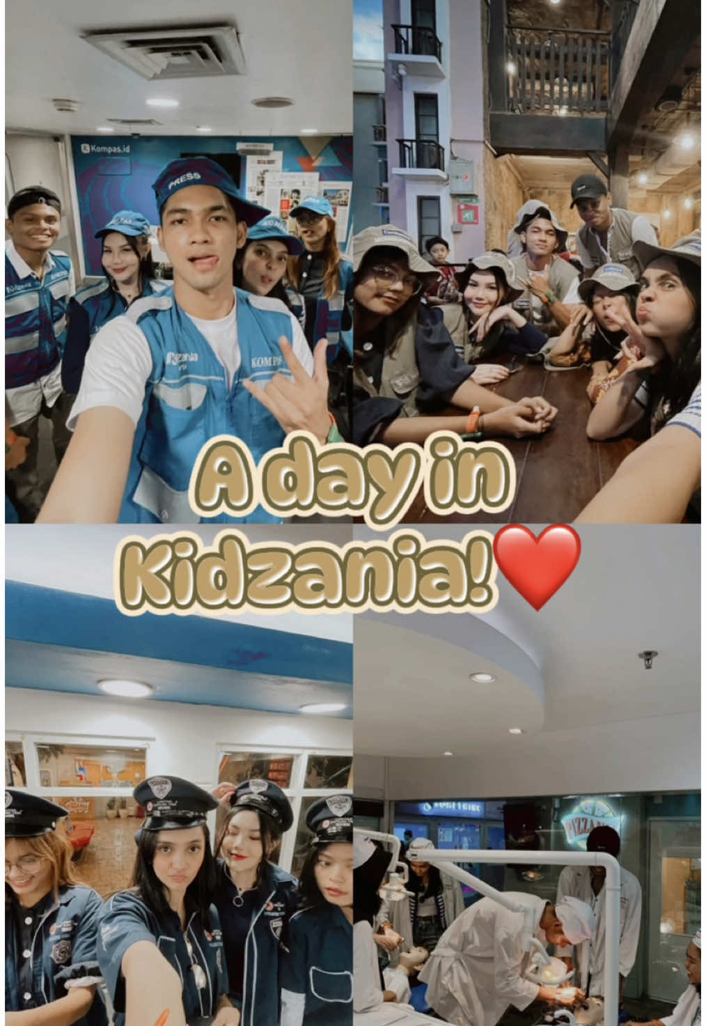 MEMENUHI INNER CHILD DL GES#fyp @KidZania Jakarta 🤏🥰