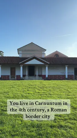 Live like a roman for a day! ⚜️  #romanempire #roman #architecture #carnuntum #explorer #travel #rome #legion #austria #vienna #romancity 