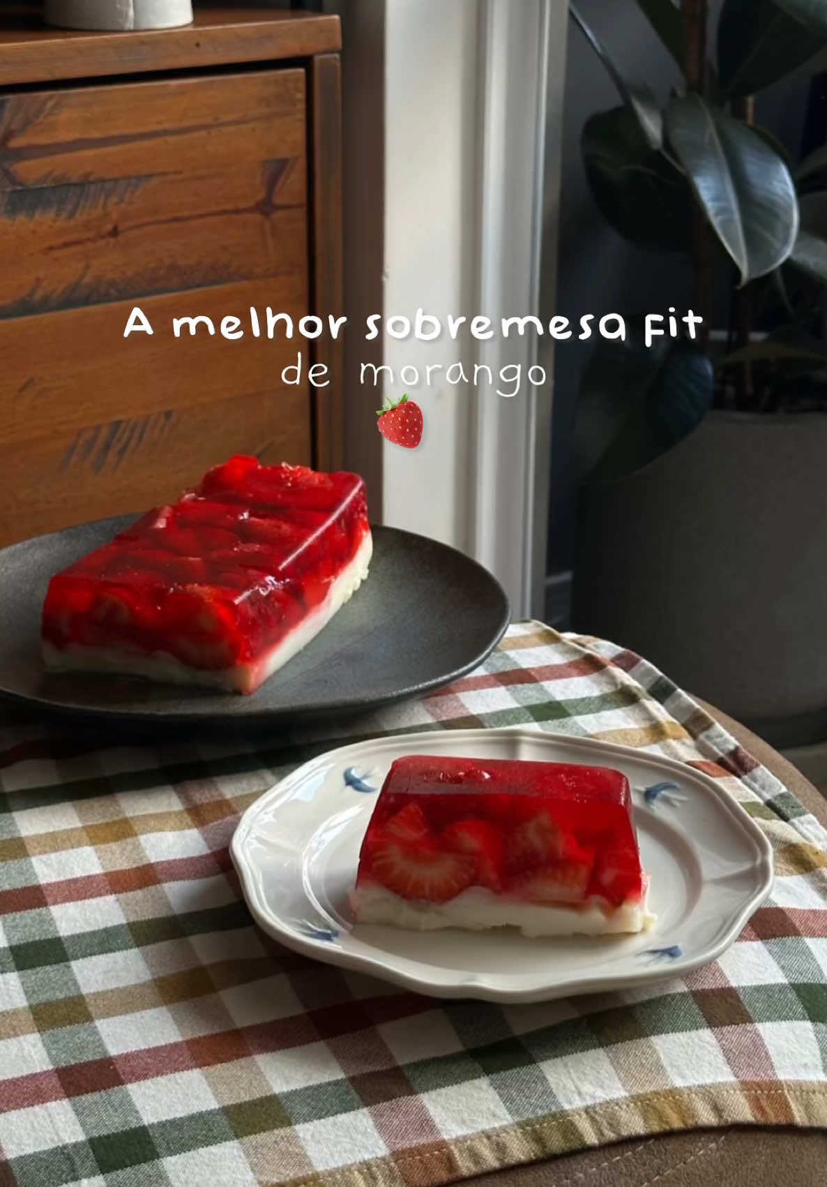 10/10 🍓❤️ Só faz! ✨ #receita #sobremesafit #natal #receitafit #receitafacil 