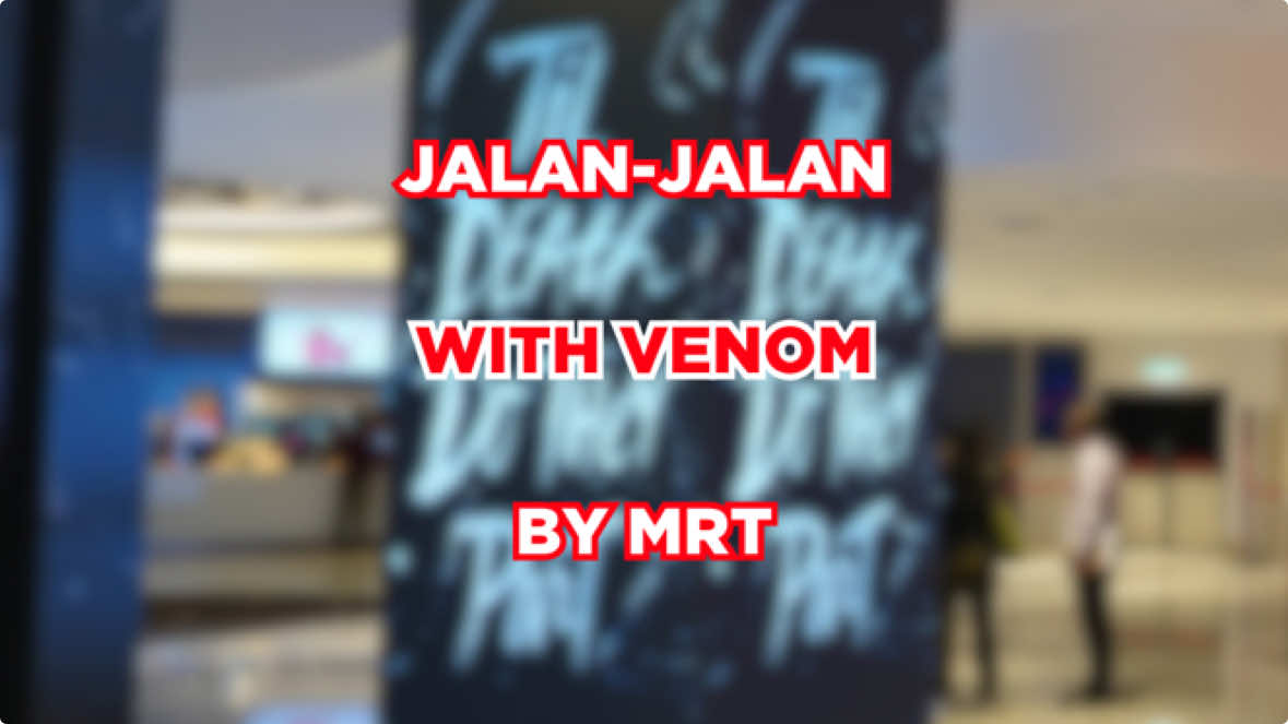 Have you taken a ride on the #Venom-wrapped MRT yet? ⚫🚇🔴 Swing through the city in style and make your way to our brand new TGV Suria KLCC! 🎥 But hurry—the Venom takeover wraps up on 15 November. Be sure to catch #VenomTheLastDanceMY on #TGVIMAX today! 🎟️  @Rapid KL  #TGVHomeofVillains #VenomMovie #VenomTheLastDance