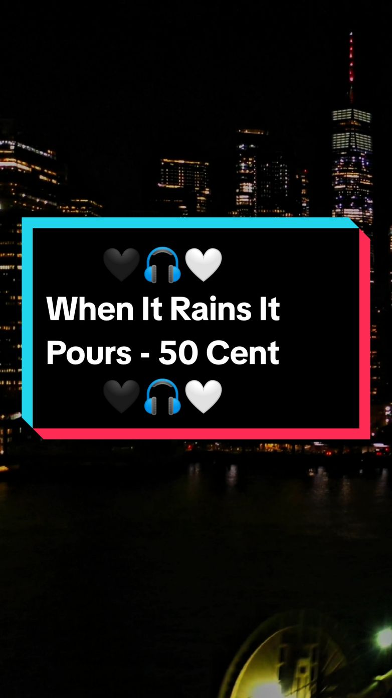 🖤🎧🤍 When It Rains It Pours - 50 Cent 🖤🎧🤍 #50cent #whenitrainsitpours #lyrics #50 #cent #whenitrains #itpours #lyric #lyricvideo #lyricsvideo #legendsong #rap #raptok #50centrains #50centlyric #50centlyrics #blowup? 