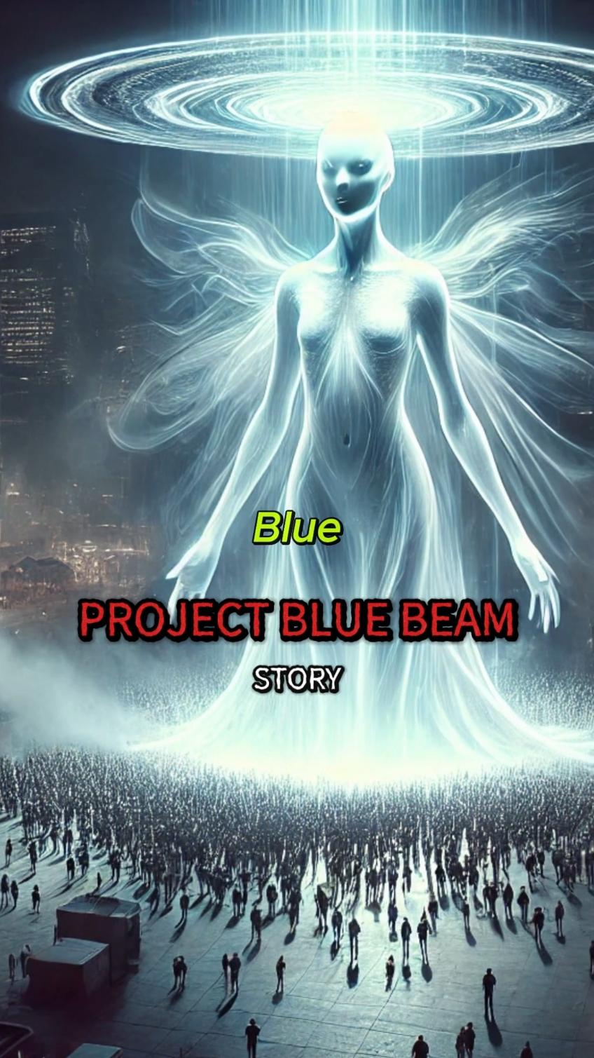 Project blue beam theory, creepy fictional story. #fyp #scary #creepy #scarystory #storytime #theory #endtimes #lastdays #ufo #spaceship #projectbluebeam #aliens  #newyork This fictional story is for entertainment/fictional/satire purposes only.