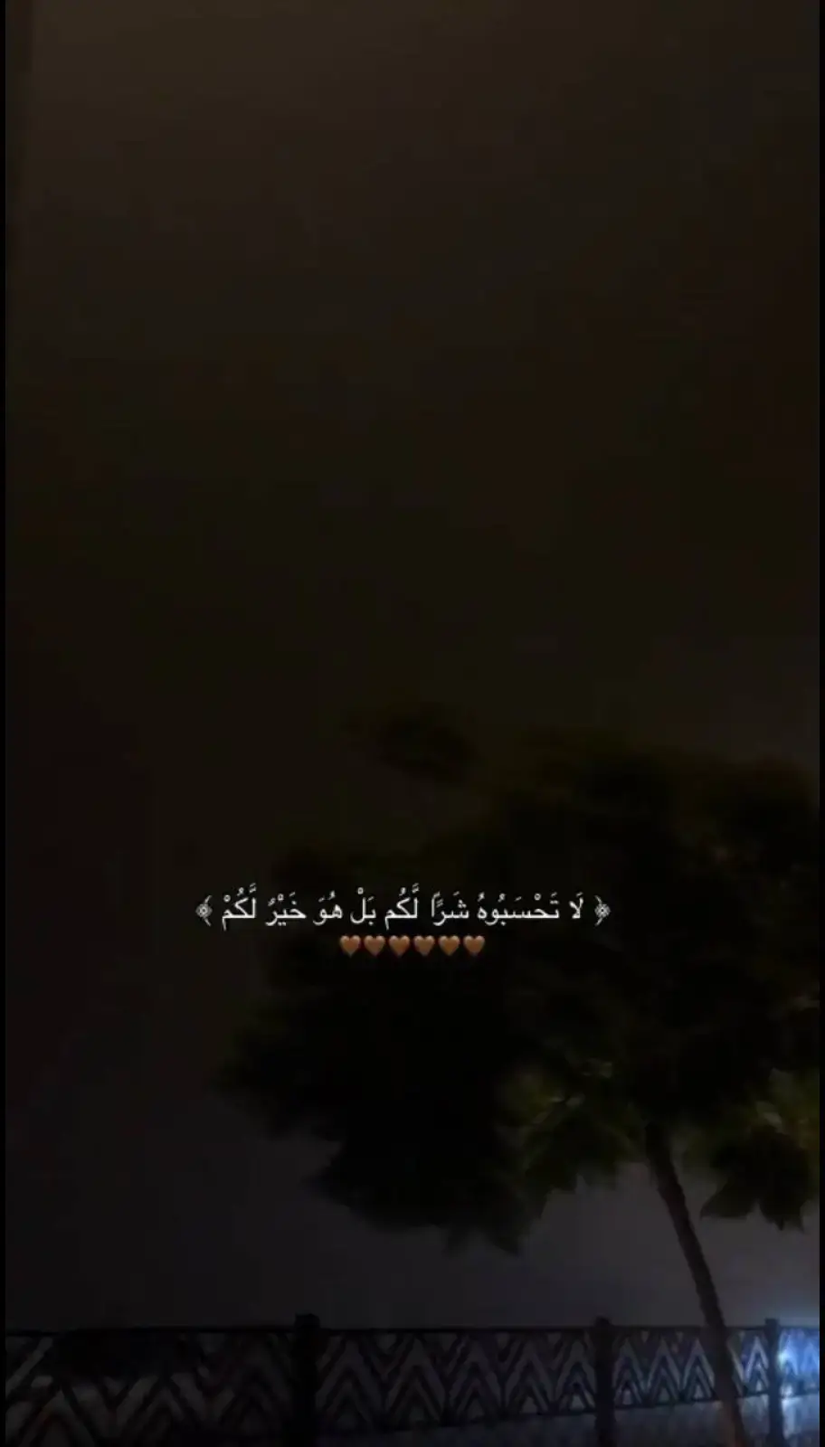 #لَا تَحْسَبُوهُ شَرًّا لَّكُم بَلْ هُوَ خَيْرٌ لَّكُمْ )
