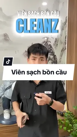 Viên sạch bồn cầu Cleanz 🎊🎊🎊#aikomi #damduc #damducaikomi #cleanz #viensachboncau 