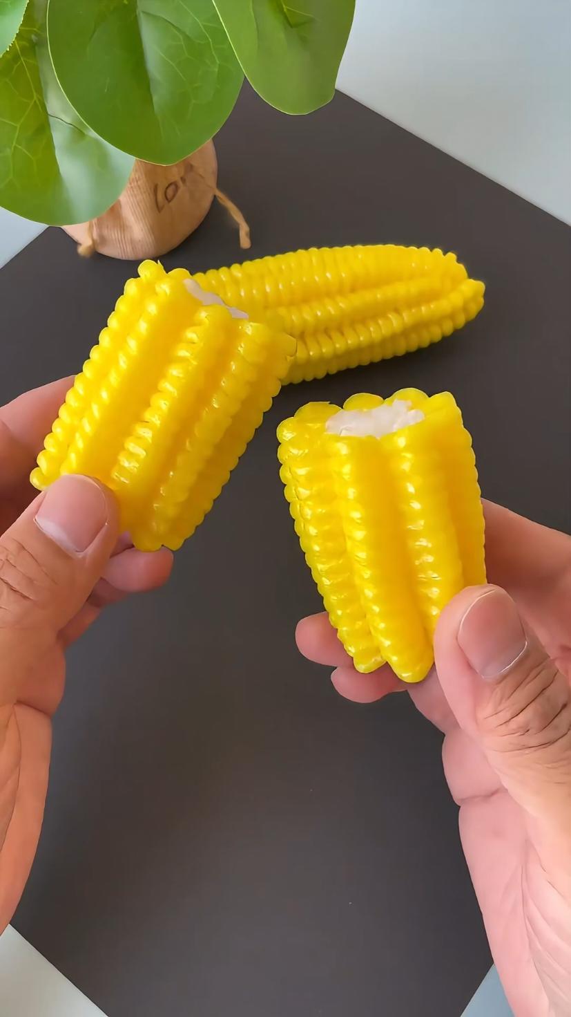 Fake corn #DIY #Craft #Homemade 