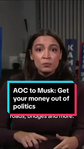 Rep. Alexandria Ocasio-Cortez joined @Chris Hayes on @All In with Chris Hayes to discuss billionaire Elon Musk's affiliation with former President Donald Trump. 