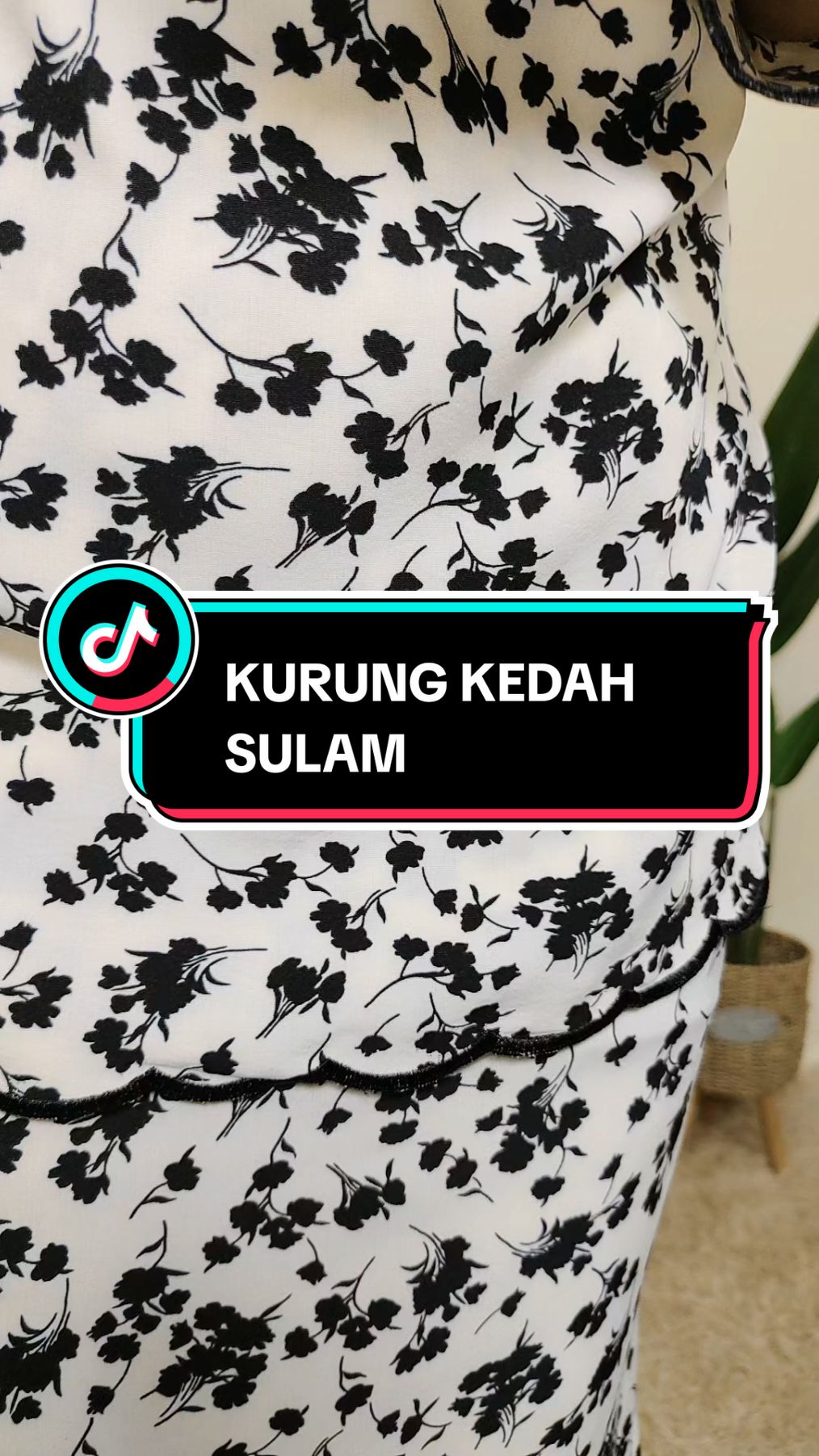 Baju kurung kedah sulam 🥰 #kurungkedah #kurungsulam #kurungfloral #bajukurungcantik