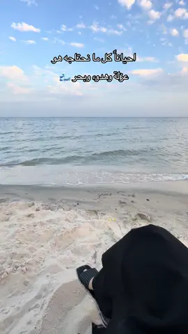 شوية هدوووووء وعزلة #بحر #شاطئ #هافمون #اكسبلور #هدوء #عزلة #🌊 #sea ##اكسبلور #شوية_هدوء #fyp 