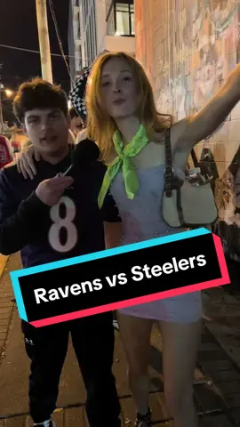 I’m so excited for Ravens-Steelers!! #sports #football #nfl #thenextnetwork #halloween #streetinterview #interview #umd #maryland #universityofmaryland #baltimore #pittsburgh #steelers #ravens #baltimoreravens #pittsburghsteelers 