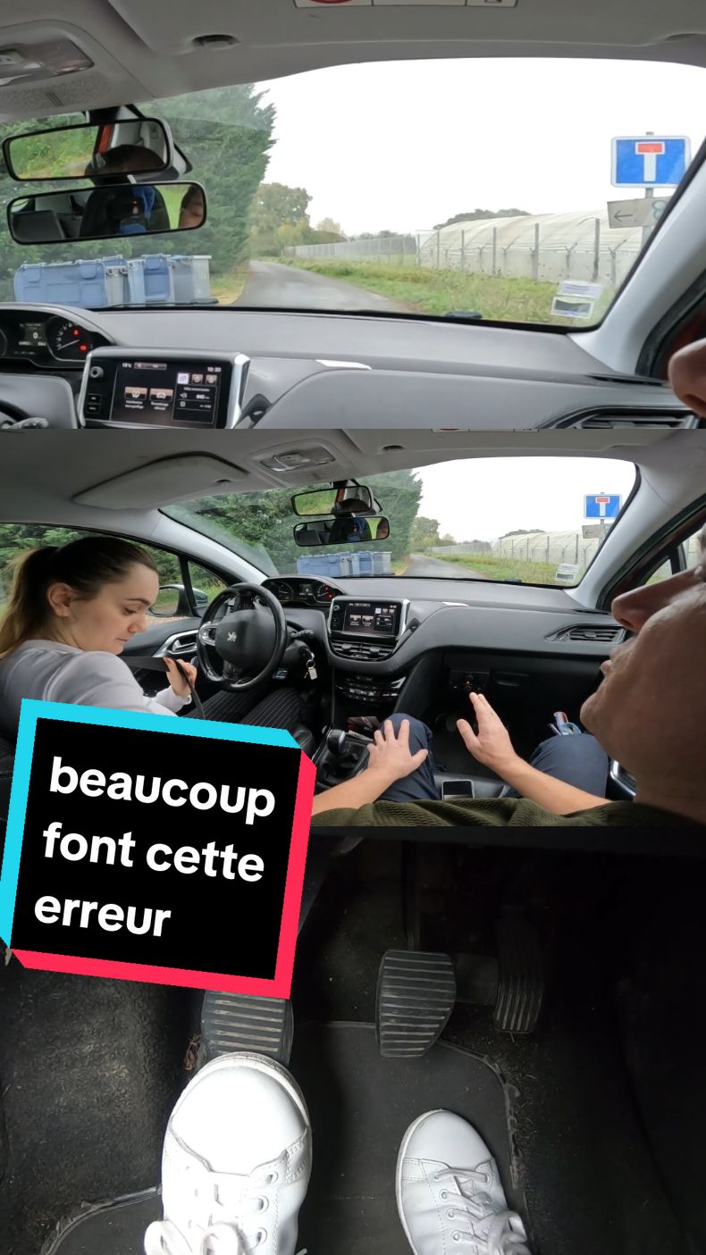 nombreux sont ceux qui font cette erreur en conduite