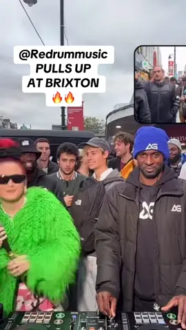 @Redrum music 🔥🔥 pulls up at brixton #djagonline #teamag #london #brixton #music #ukdj 