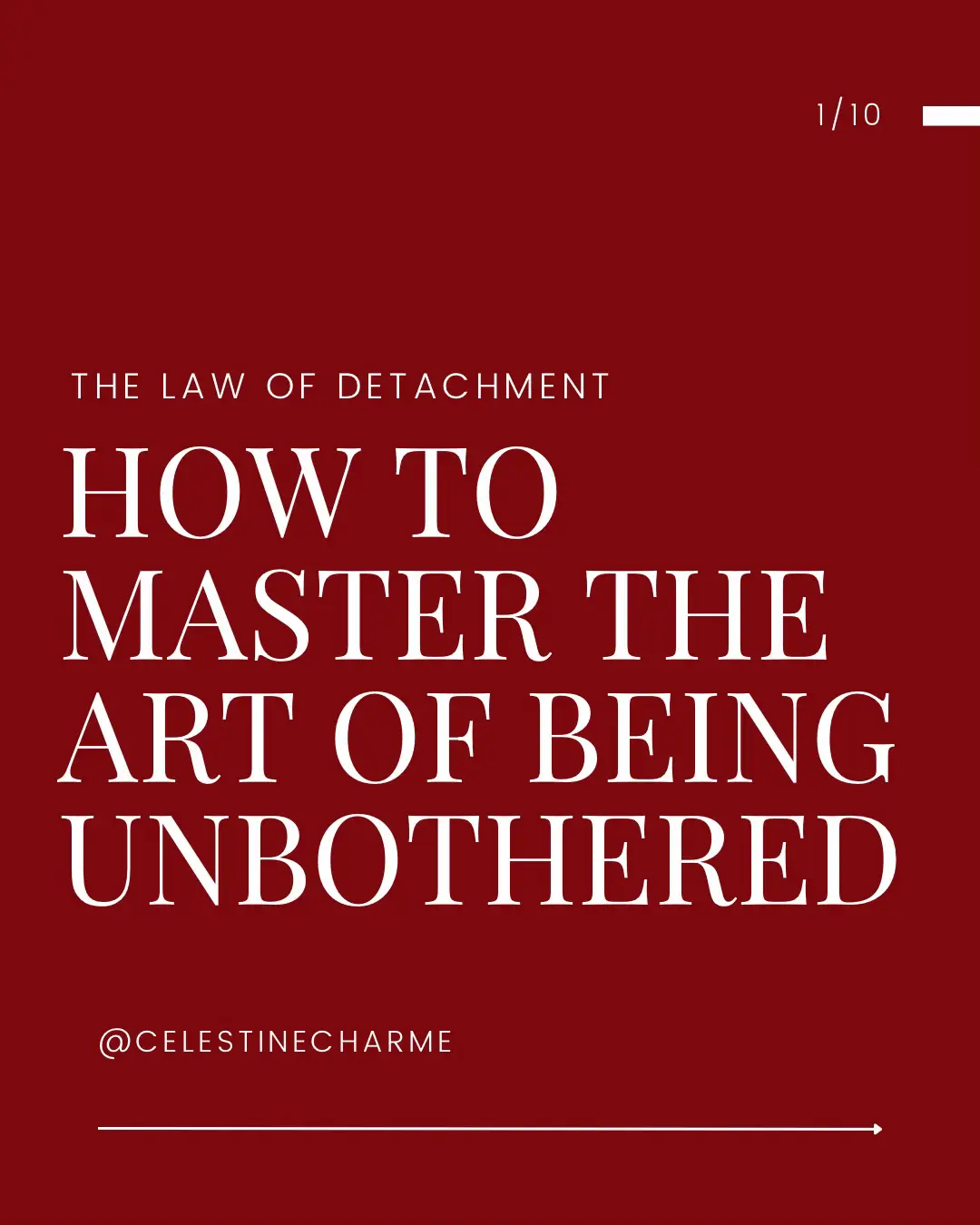 Imagine living with complete inner peace, unaffected by outside opinions or outcomes. The Law of Detachment is the art of letting go, freeing yourself from the need to control, seeking approval, or stressing over results. It’s about finding strength in uncertainty and embracing a calm, centered approach to life. Mastering detachment doesn’t mean you don’t care; it means you choose peace over pressure and resilience over reaction. Ready to experience true freedom and become truly unbothered? ✨ P.S. My ebook drops November 8th with deeper insights into detachment, confidence, and creating a balanced life. Subscribe to the newsletter for early access and a special discount! #thelawofdetachment #lettinggo #letthemgo #detachment #detachfromtheoutcome #highvaluewoman #femininityispower #feminineenergy #stayunbothered #choosepeace #personalgrowthjourney #personalgrowthtips 