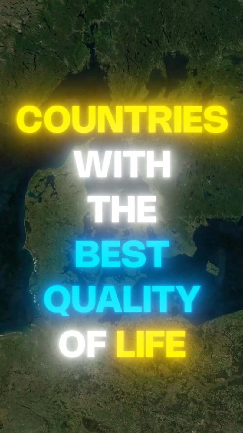 Counties with best quality of life #canada #norway #Switzerland #Sweden #denmark 