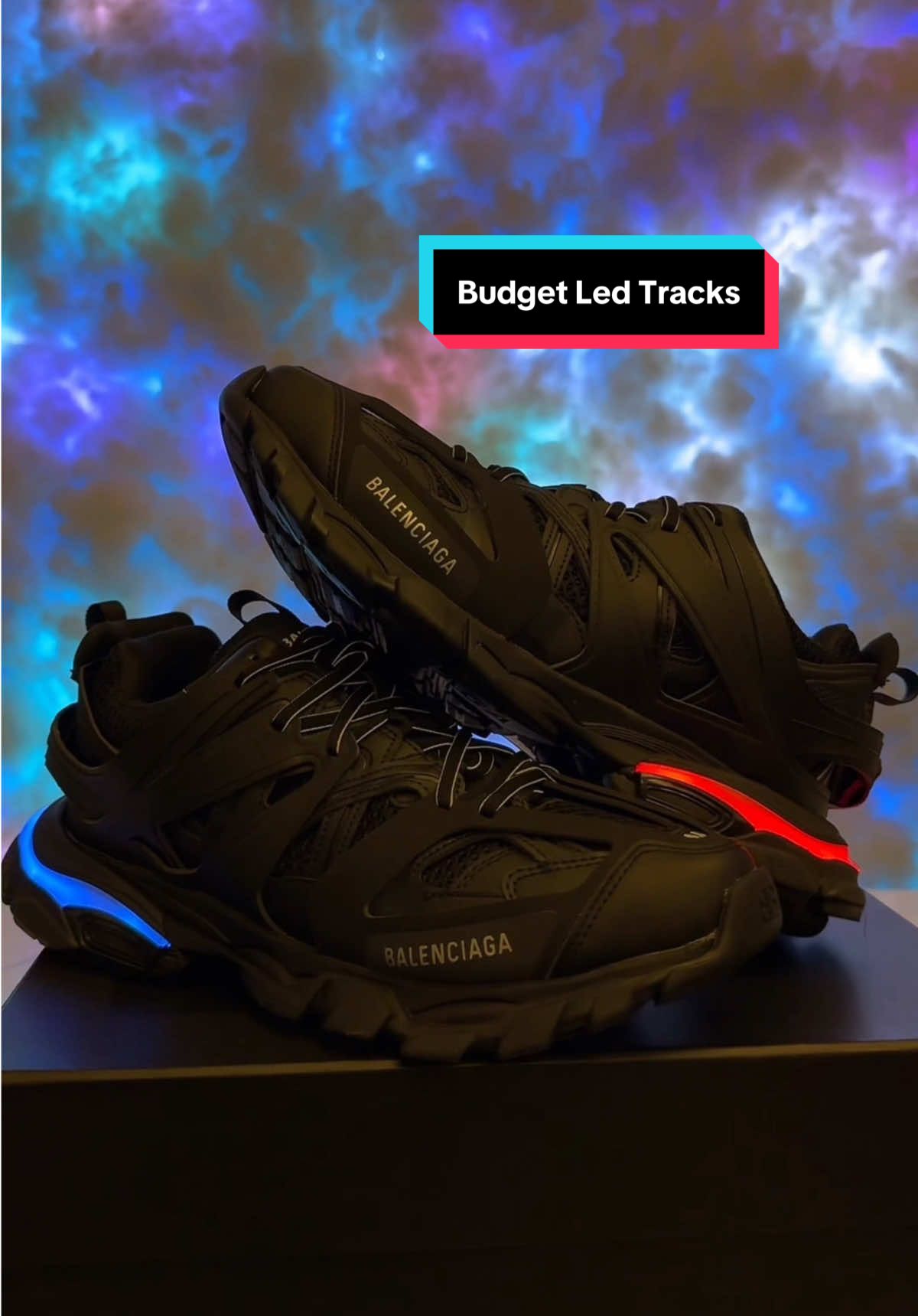 Unboxing Balenciaga Track LED Sneakers ✨ #fyp #shoeunboxing #balenciagatracks #sneakerhead