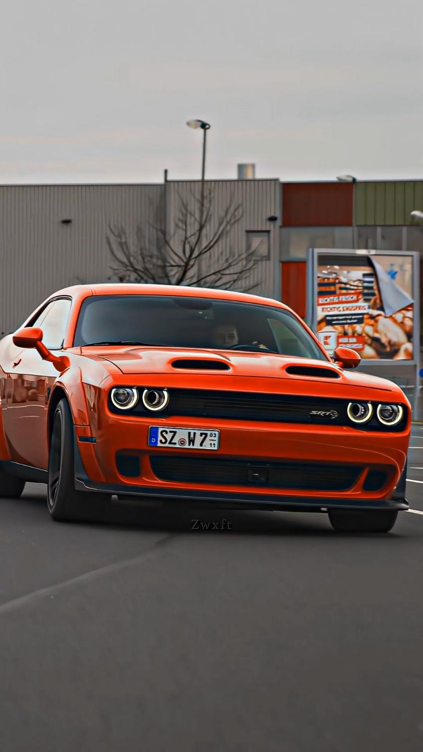 4K Hellcat 😎❤️‍🔥 | #challenger #dodge #hellcat #demon #srt #car #edit #zwxft #teamfx⚜️ @Dodge 