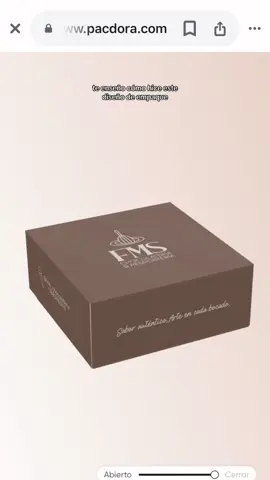 Hacer mockups en 3D asi de realistas nunca fue tan facil 🙌🏻✨📦  Si quieres usar todas las funciones sin marca de agua, descargar videos y dielines usa mi codigo de descuento: Liz20 ❣️ #packaging #tutorial #pacdoradesign #pacdora #branding #empaque #resposteria #pattern #design #graphicdesign #logodesign  