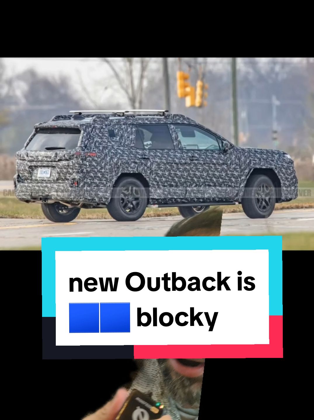 Subaru, we need to talk about this new Outback design... #subaru #outback #subaruoutback #wagon 