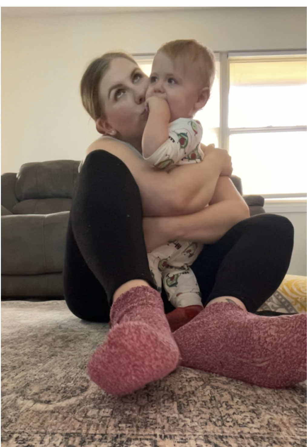 What a privilege it is to spend my days being lovingly mauled by my 10 month old 😅❤️😂 #motherhood #MomsofTikTok #baby #mom #play #sahm #sahmsoftiktok #fun 