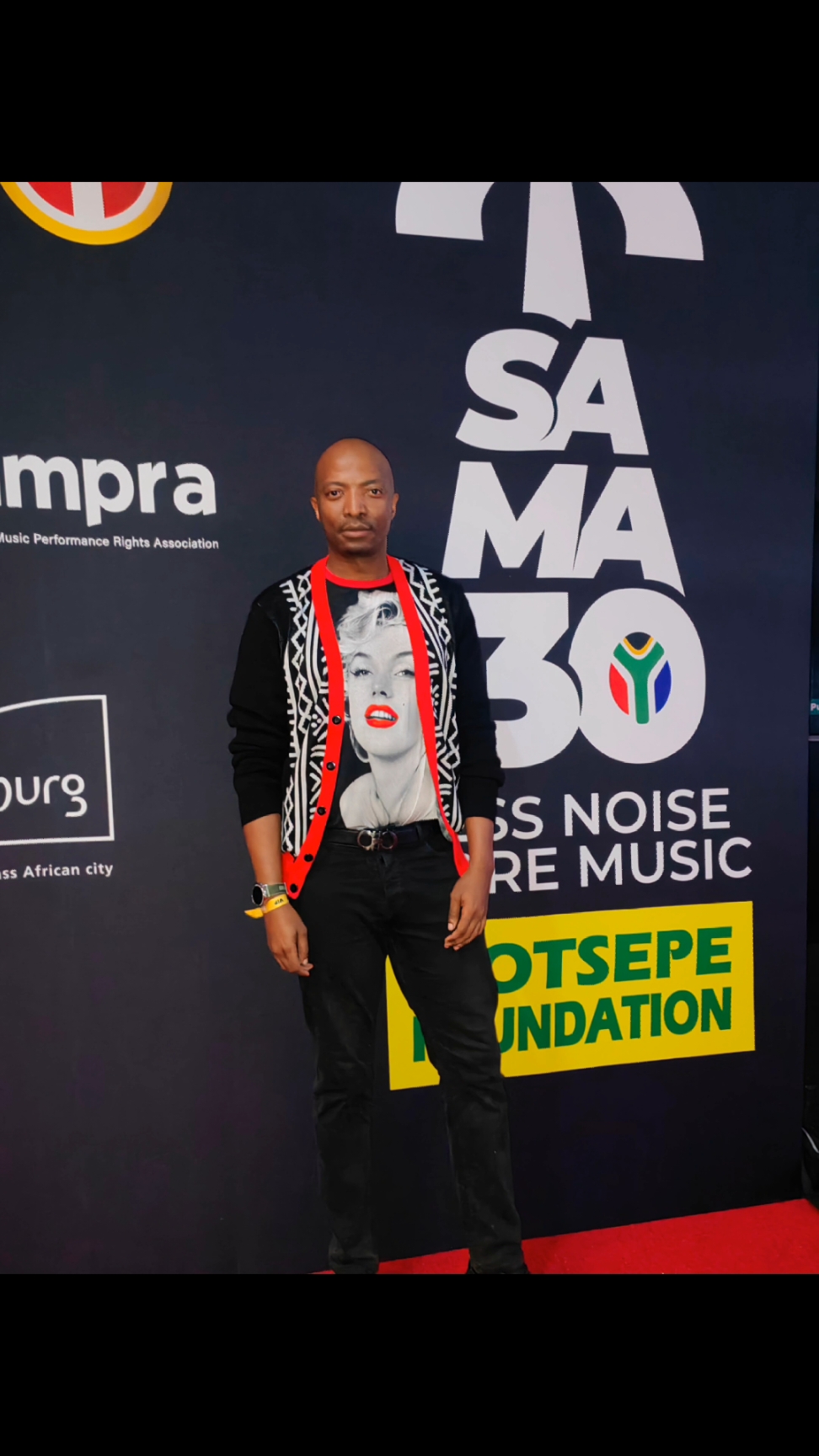 Popped in at #SAMA30 💫 #lessnoisemoremusic   Congratulations to @Priddy Ugly 👏🏾👏🏾👏🏾👏🏾