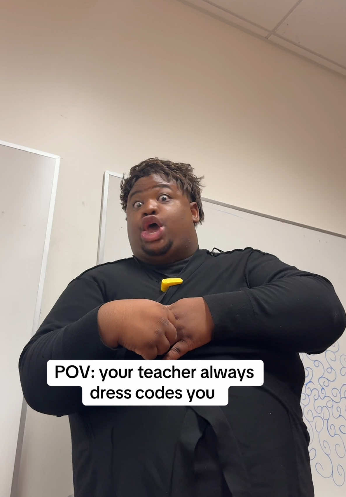 Pov: teacher dress codes you @EJ Conna 