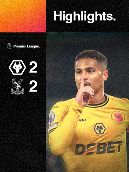 Dramatic draw at Molineux! 🎥 Highlights from Wolves v Crystal Palace in the #PremierLeague #Wolves #CrystalPalace