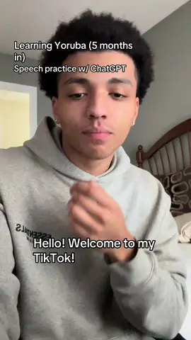 Learning yoruba as someone who was born in the US is hard, especially since i only have one parent who is Yoruba, a lot of my friends can at least fluently understand but im building my speaking and listening from zero! Wish me luck and go easy in the comments 🙆🏽 #fyp #yorubatiktok #yorubalearning #languagelearning #naijatiktok 