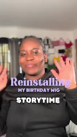 Part 4 | Reinstall my 2 years old birthday wig ft Storytime !!!**yes i have two purple wigs#storytelling #storytimevideos #domyhairwithme #wiginstall #wigtok #wiginfluencer #blackgirltiktok #iamjeeka #blackgirlhairstyles #blondehair #to #purple #fypシ #viralvideo #explorepages 