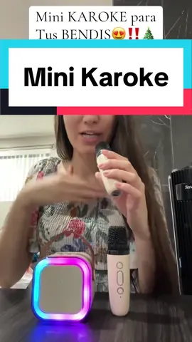 El regalo para tus Hijos😍 #minikaraoke #regalosparanavidad #navidad2024 #tiktokshopblackfriday #tiktokshopcybermonday #tiktokshopholidaydeals #regaloscreativos #regalos 