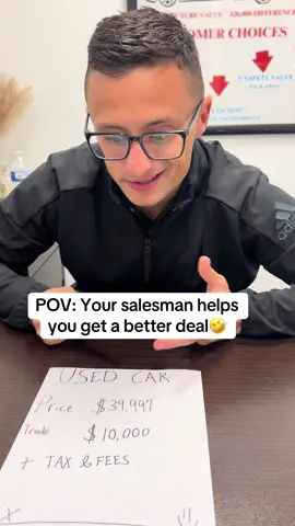 This is how i negotiate with my customers🤣 #carsales #carsalesman #cardealership ##carbuyingtips 