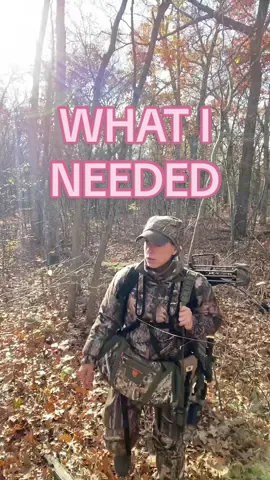 Just needed some peace and quiet #hunting #bowhunting 