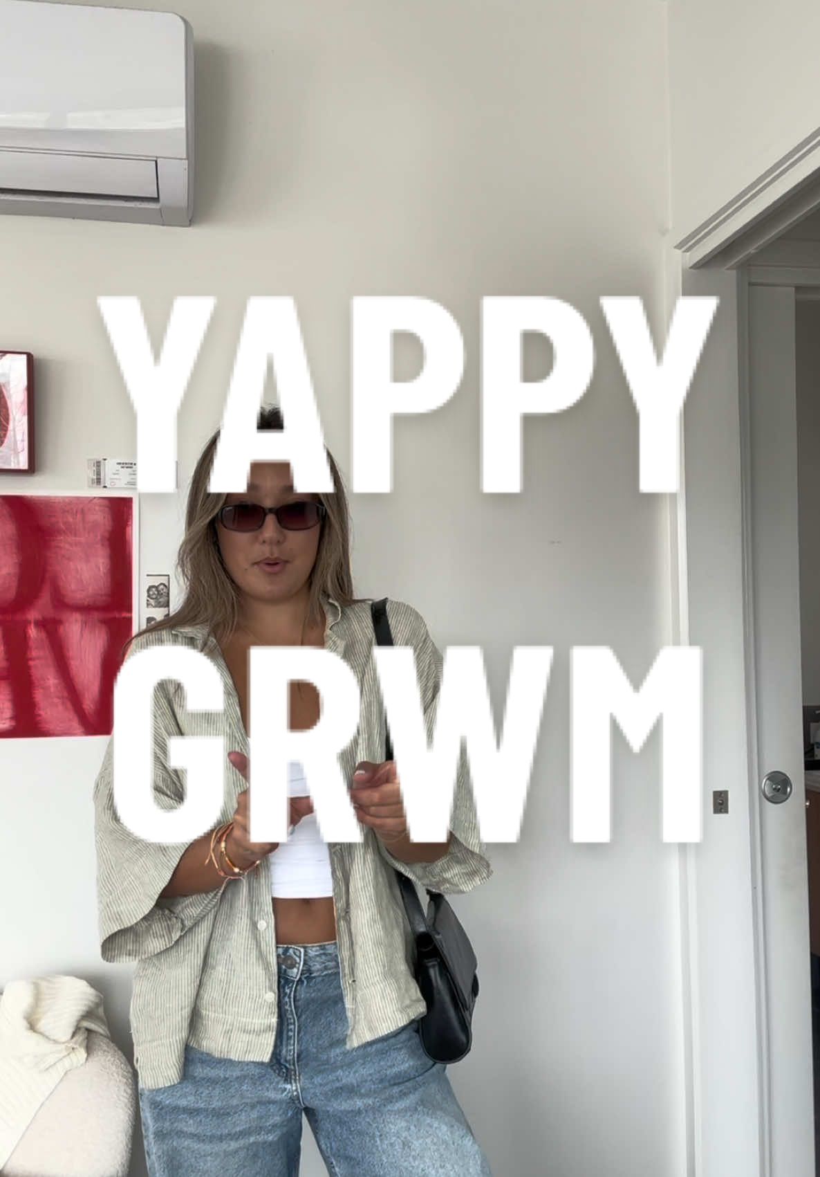 a little yappy grwm !! yay 💌 #grwm 