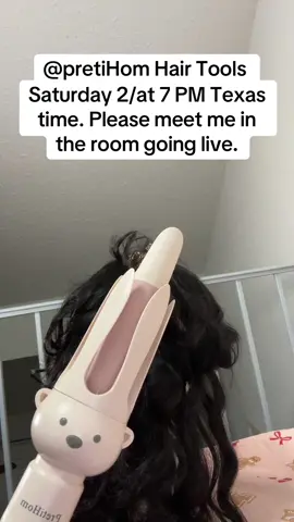 #PretiHom Hair Tools We are going live 7 PM tonight. Please join us.