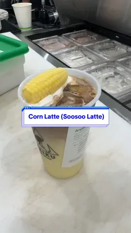 Our corn latte is ✨perfect✨ #haikuteahouse #bobatea #corn #latte #sanjose #boba #bayarea #bayareafoodies #cornlatte 
