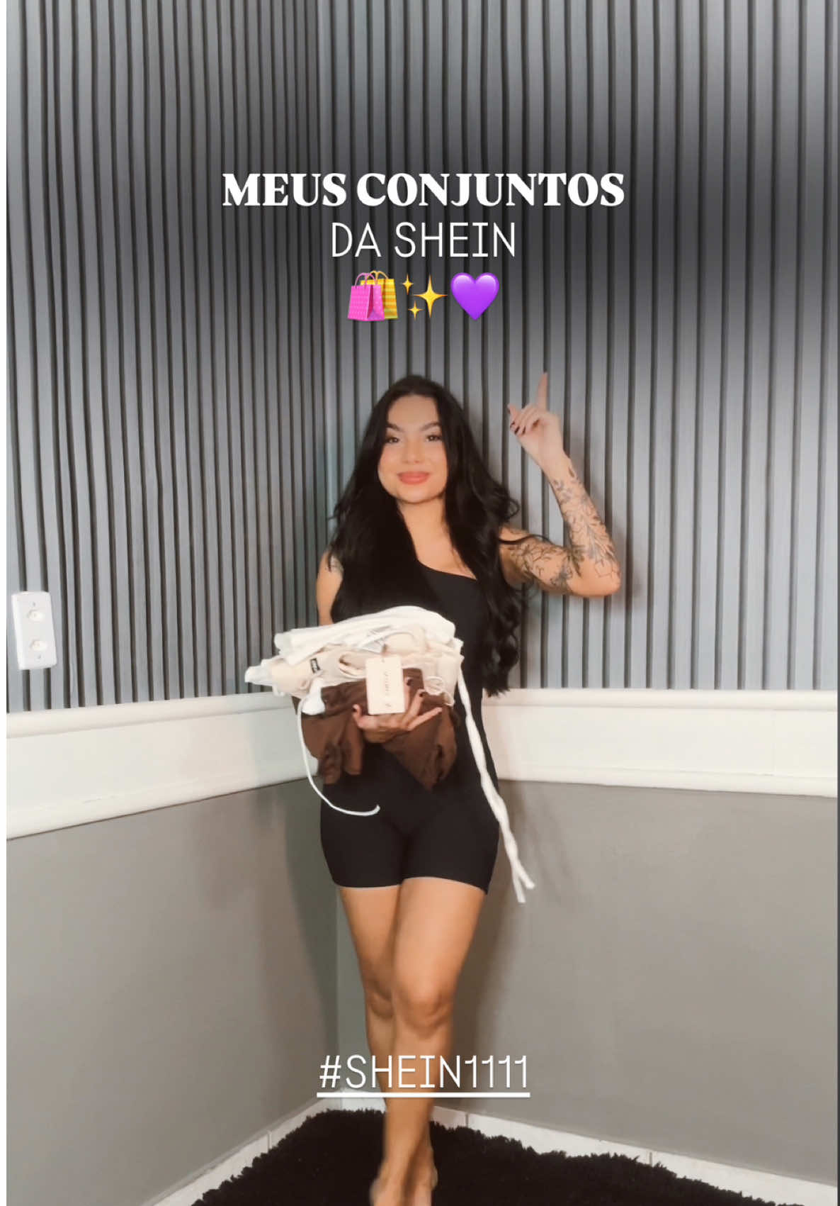 CONJUNTOS SHEIN 1111 🛍️✨🤍 De 04/11, às 05:00, até 10/11, às 00:00: Aproveite!  Compre na SHEIN usando o Código de Pesquisa: HY286 e Cupom: brunaanataliaQ4 e garanta até 90% de desconto em mais de 400 mil itens imperdíveis! Frete grátis em produtos de Envio Nacional no dia 11/11, das 00:00 até 12/11, às 00:00. ID DOS PRODUTOS: Conjunto 1: 35564032 Conjunto 2: 11054649 Conjunto 3: 10771985 Conjunto 4:  40306245 e 40622191 @SHEIN Brasil @SHEIN #SHEINBigSalesDay #SHEIN1111 #SHEINforAll #saveinstyle #ad #dicas #looksshein