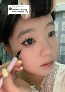 Replying to @miso_osoup #fyp #makeuptutorial #douyineyemakeup #lashes 