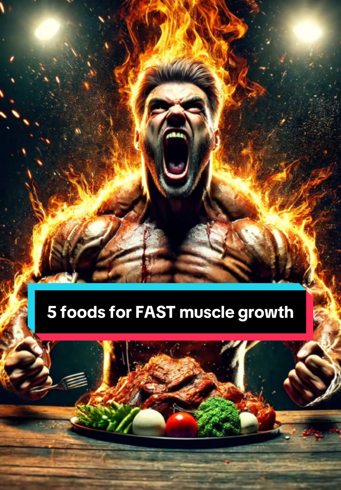 Top foods for fast muscle growth #creatorsearchinsights #muscle #musclegain