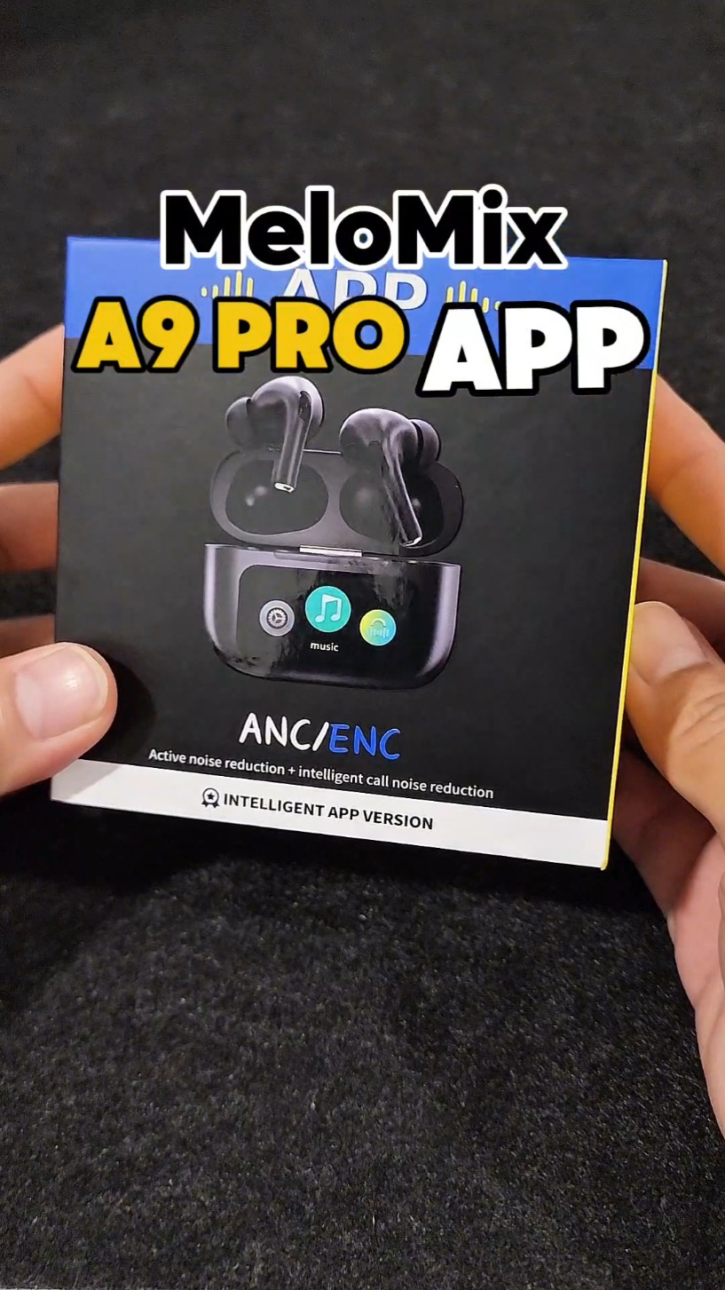 รีวิวหูฟัง MeloMix A9 Pro APP Bluetooth 5.4 ที่มีจอทัชสกรีนพร้อมกับฟังก์ชันการใช้งานถึง 25 ฟังก์ชัน ANC ENC Mode #หูฟัง #หูฟังบลูทูธ #หูฟังไร้สาย #หูฟังบลูทูธไร้สาย #หูฟังเกมมิ่ง  #a9proapp #melomix 