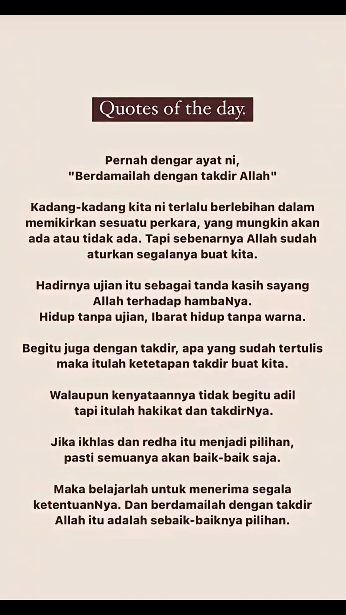 #fypシ゚viral #fyptiktok #tiktokmalaysia #foryoupage #quotes #sitisarahraisuddin 